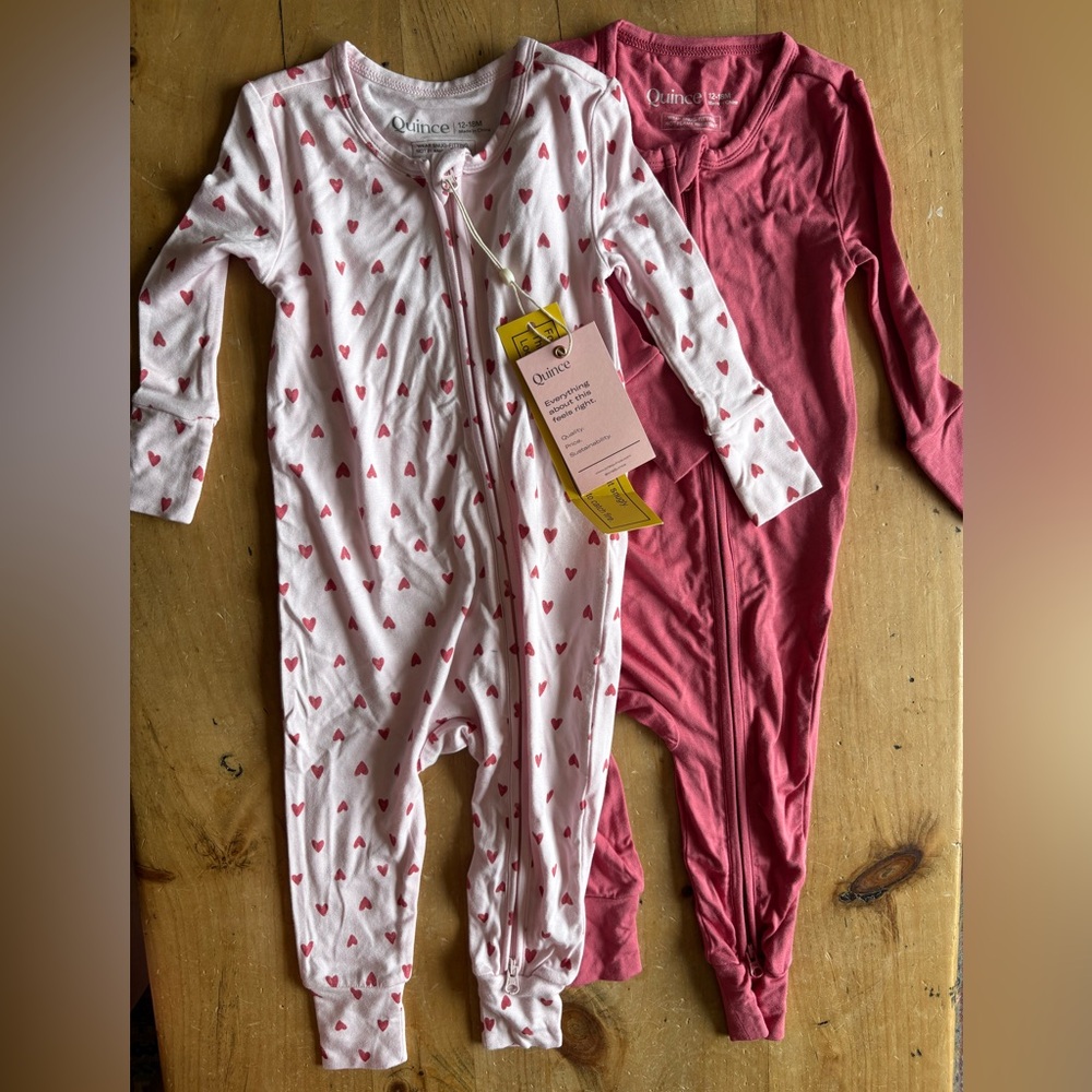 NWT Quince Bamboo Pajamas 12-18 months